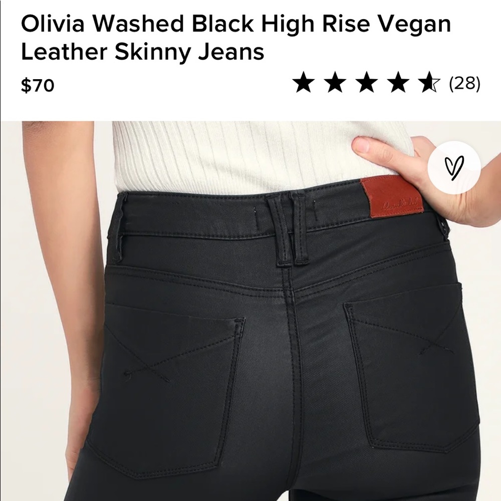 Washed black pants